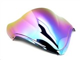 Suzuki Gsxr 1300 Hayabusa Iridium Rainbow Double Bubble Windscreen Shield 2008-2014